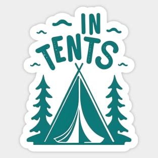 Tent Sticker